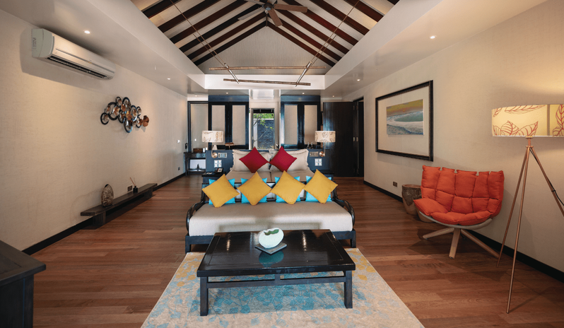 Two Bedroom Sunset Family Beach Villa, Bedroom